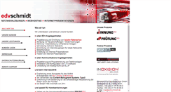 Desktop Screenshot of edvschmidt.de